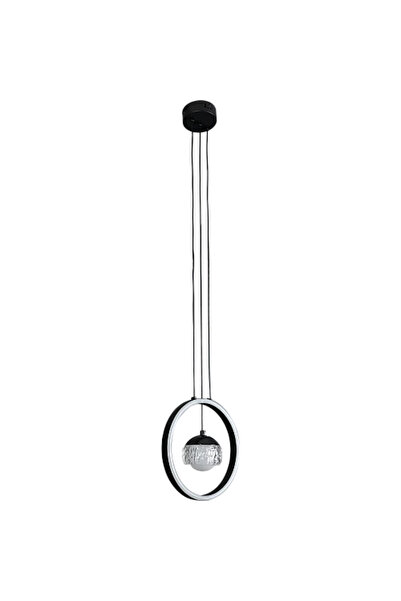 Humer نجف علاقي مودرن اسود لون الانارة 3 اضاءات 48 واط