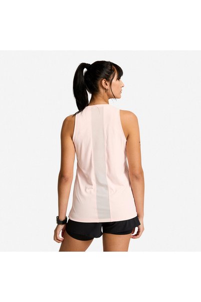 Decathlon Domyos Tricou sport pentru femei - Croială simplă - Roz deschis
