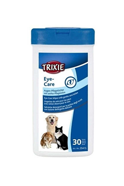 Trixie مناديل للعناية بالعيون للكلاب والقطط 30 قطعة