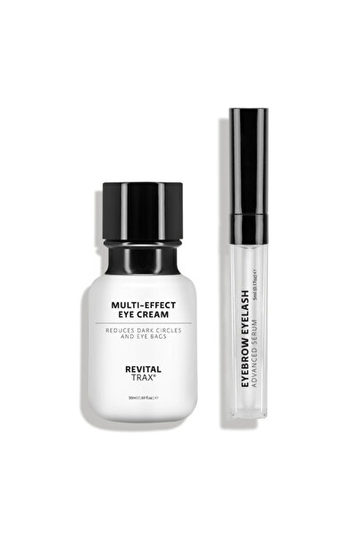 RevitalTrax Çok Etkili Göz Kremi + Kaş Kirpik Serum Seti