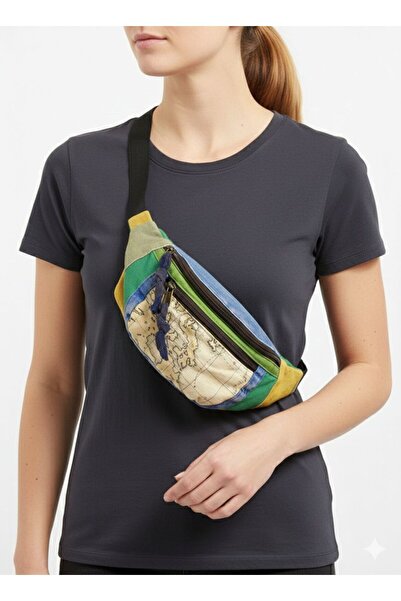 old cotton cargo Göğüs&Bel Çanta Gabardin kumaş