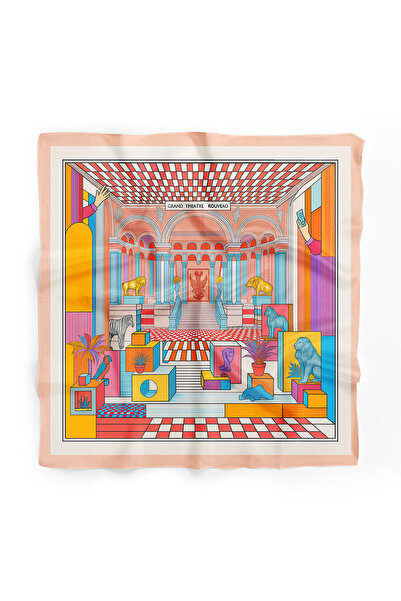 D scarf باندانا وشاح نسائي