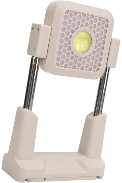 PUKON Luqeeg Solar LED Work Light With Stand, 10000LM Daylight Portable Outdo...