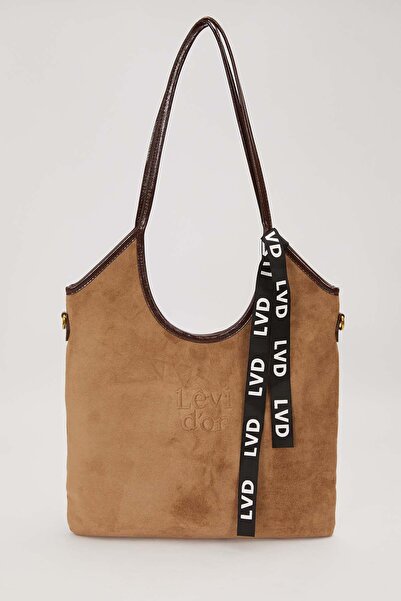 Levidor Premium Lvd Shoulder Bag with Strap Khaki