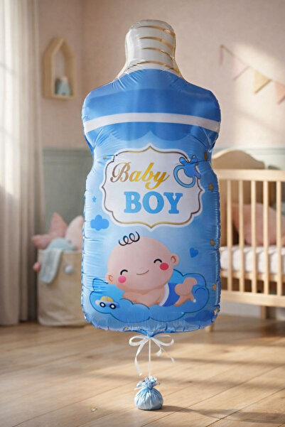 Baloncu Dede بالون من الفويل على شكل زجاجة رضاعة مكتوب عليه 55 سم، زينة لحفلا...