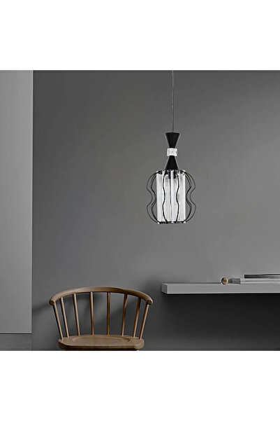 Humer Modern black hanging chandelier E27*1