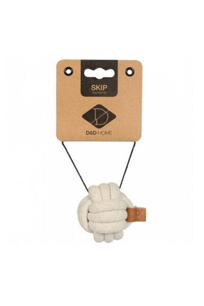 D&D لعبة سكيپ بول للكلاب - أبيض/صغير جدًا