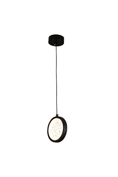 Humer Modern black pendant light with 3 lights, 9 watts