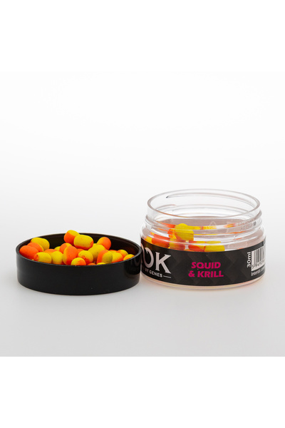 HOOK - Carp Baits By Genes Dumbell Wafters 6mm (30ml) – Squid & Krill