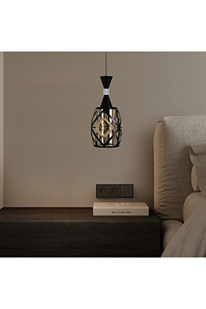 Humer Modern black hanging chandelier E27*1