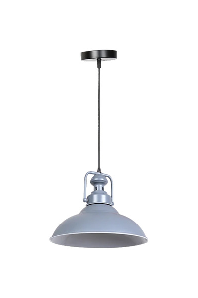 Humer نجف علاقي مودرن اسود + رمادي E27*1