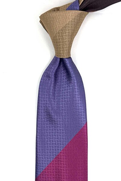 Kravatkolik Motif Pattern Multicolor Patchwork Classic Tie Kk13382