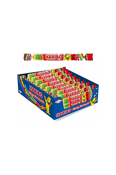 Haribo Mega Roulette Meyveli Yumuşak Şeker 45 Gr * 42 Adet