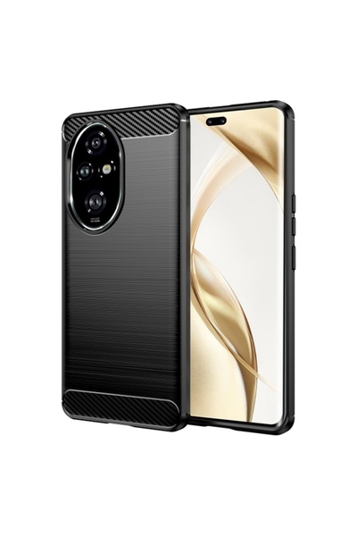 SKYDDAR INNOVATION Case for Honor 200 Pro, Carbon Silicone, Slim Silicone, Ca...