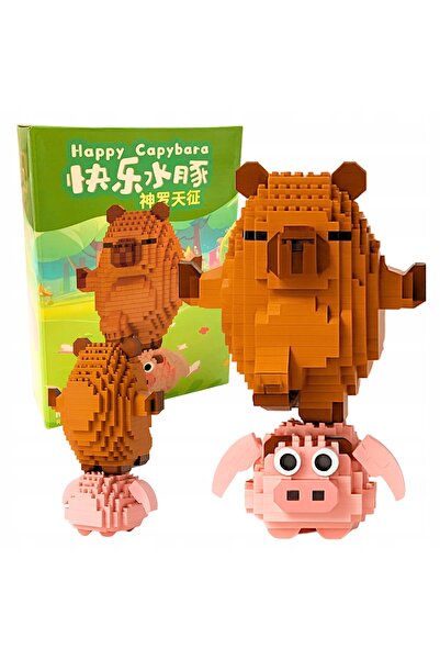 Other brand Capybara Construction Set Pig with Pig Figure