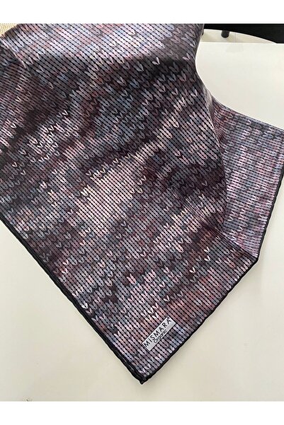 mismara Örgü Desen Organik Pamuk Eşarp