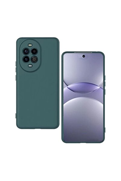 Gpack Huawei Nova 14 uyumlu Kılıf Mara Lansman Soft Silikon İçi Kadife Koyu Y...