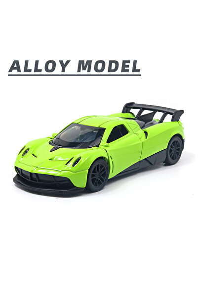 Choice1 light green 1:36 Scale Alloy Simulation Sports Car Model With Openabl...