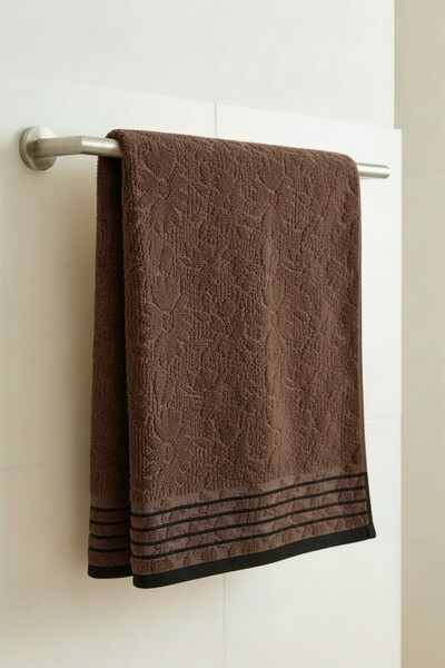 Anılsan Pear Brown Hand Towel - 50X90 Cm, 230Gr, 100% Cotton