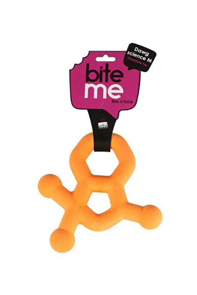 Ebi Bite Me Dawg Science Floatable Dog Toy - ORANGE/20X19X2.5CM