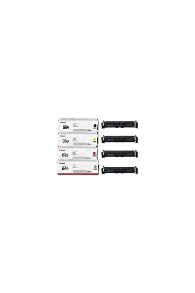 Canon CRG-067 Orjinal 4 Renk Toner Seti - Kutusuz LBP631 / MF651CDW / MF655CD...