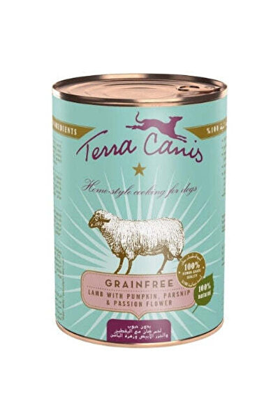 Terra Canis طعام رطب للكلاب من لحم الضأن الخالي من الحبوب - 400 جرام