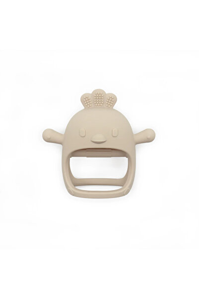 Zenva Jucărie de dentiție Mănușă de pui, silicon alimentar, fără BPA, 3-12 lu...