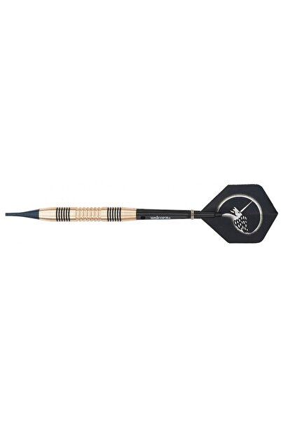 UNICORN Set de 3 săgeți cu vârf de plastic, Unicorn, 17 g, Auriu/Negru