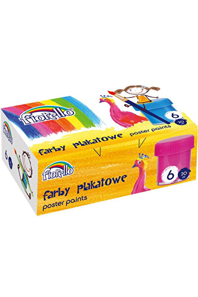 Fiorello Gouache tempera colors 6 colors/set x 20ml