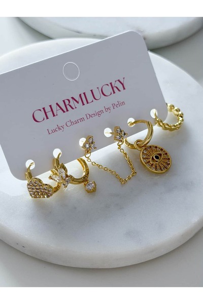 CHARMLUCKY Special Series 6-Piece Earring Set