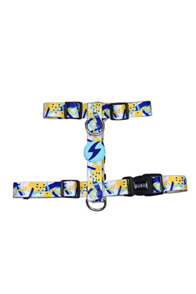 DASHI حزام ظهر نيبولا للكلاب - أزرق/مقاس صغير جدًا