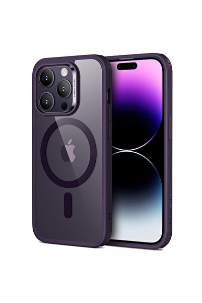 ESR Carcasă pentru iPhone 14 Pro, subțire, Classic Hybrid HaloLock, violet