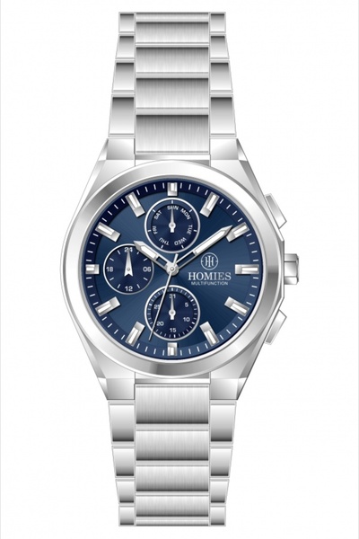 Homies Hm27131S01-2 Men's Wristwatch with Steel Strap 250059137H34M