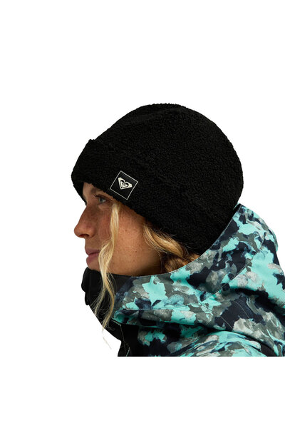 Roxy Valwood Beanie Women's Black Beanie Women's Beanie Erjha04410