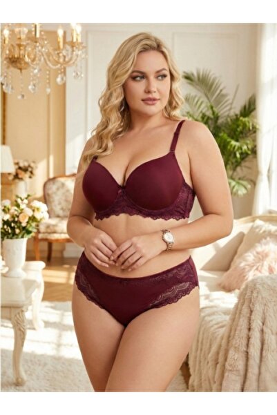 Eta Collection Büyük Beden Desteksiz Dantelli Sütyen – Toparlayıcı, Konforlu,...