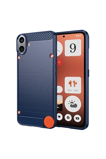 SKYDDAR INNOVATION Калъф за Nothing CMF Phone 1, карбонов силикон, с текстура...