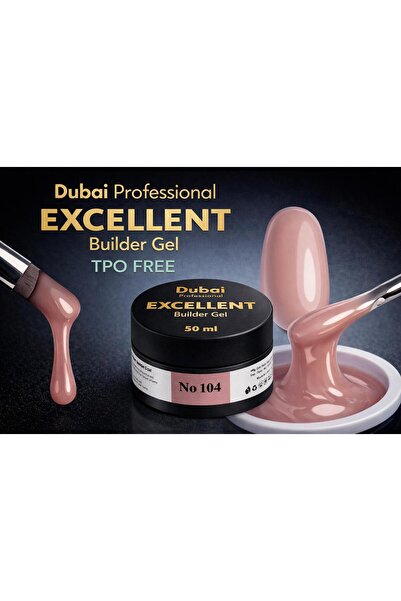 Fontenay Dubai Profesyonel Excellent Builder Gel ( TPO FREE ) 50ml No:104