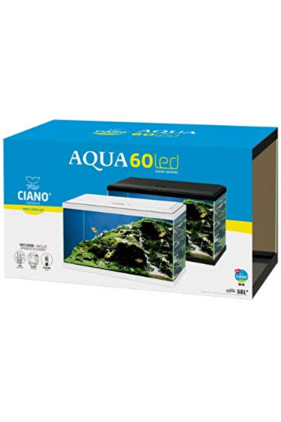 Ciano Aqua 60 Aquarium with White LED Light 60x30x33.5cm