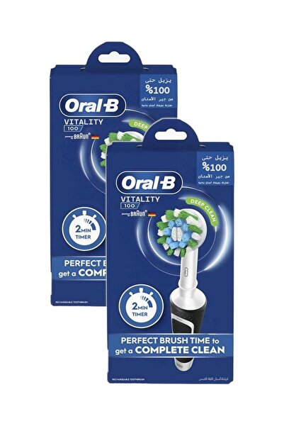Oral-B Vitality 100 Electric Toothbrush Set of 2
