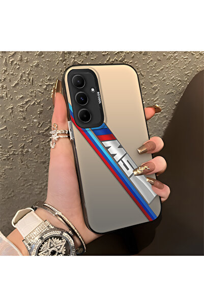 Hontinga حافظة صلبة رفيعة مضادة للسقوط بنمط BMW متوافقة مع هاتف سامسونج جالاك...