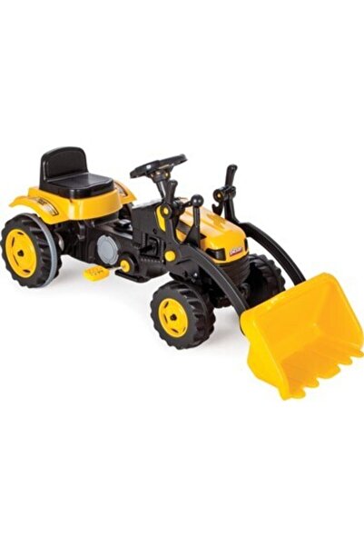 FeyzaDesign Çocuklar için renkli pedal ve kepçeli mini traktör seti