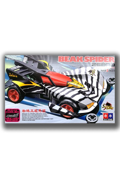 Choice 19 Spider king mini four-wheel drive car, 1/32 scale super assembly mo...