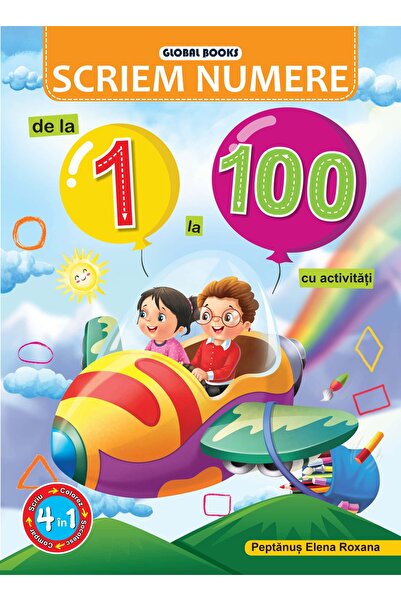 Book Scrierea numerelor de la 1 la 100