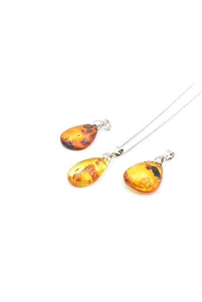 Murty99 Original Natural Fossil Amber Pendant 002