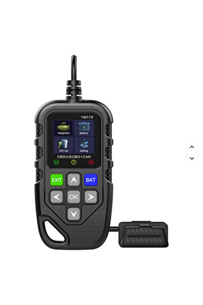 Zenva Tester auto profesional OBD2 YM119 - Model 2025, diagnosticare motor și...