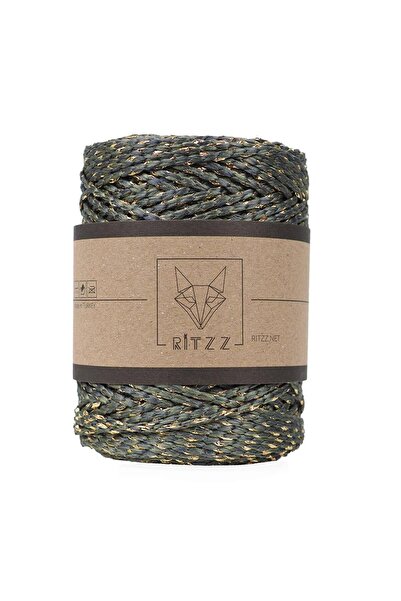 Ritzz Luvia Polyester Glitter Bag String Emerald - Gold Glitter