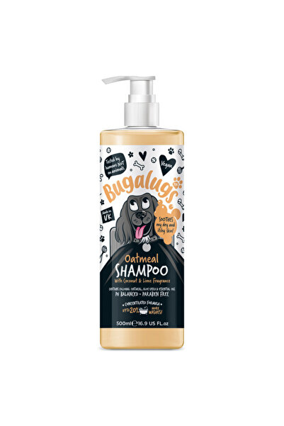 Bugalugs Oatmeal with Coconut & Lime Dog Shampoo - 500ML