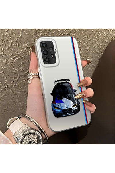 Hontinga حافظة صلبة رفيعة مضادة للسقوط بنمط BMW متوافقة مع هاتف سامسونج جالاك...