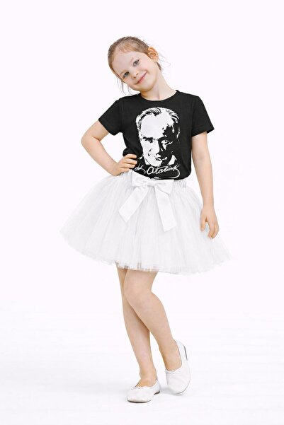 Kuraff Giyim 23 APRILIE 29 OCTOMBRIE FUSTĂ TUTU ȘI TRICOU PENTRU FETE DE SĂBĂ...