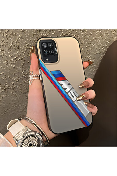 Hontinga حافظة صلبة رفيعة مضادة للسقوط بنمط BMW متوافقة مع هاتف Samsung Galax...